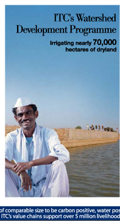 ITC's Watershed Development Programme: Irrigating nearly 70,000 hecatres of dryland