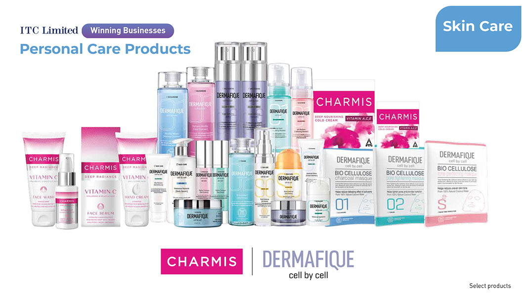Skin care products by ITC