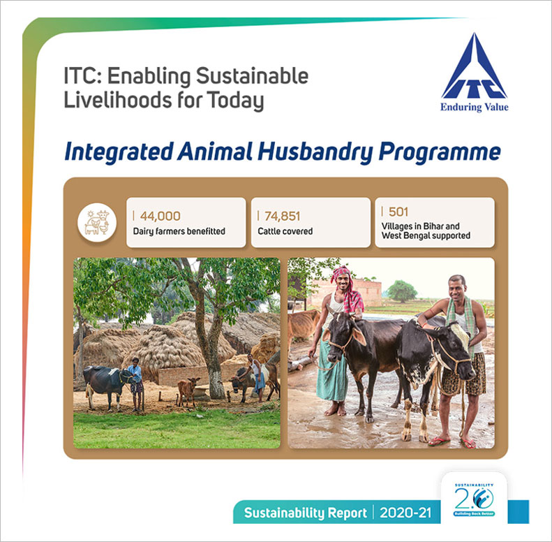 ITC is enabling sustainable livelihoods with its integrated animal husbandry  programme