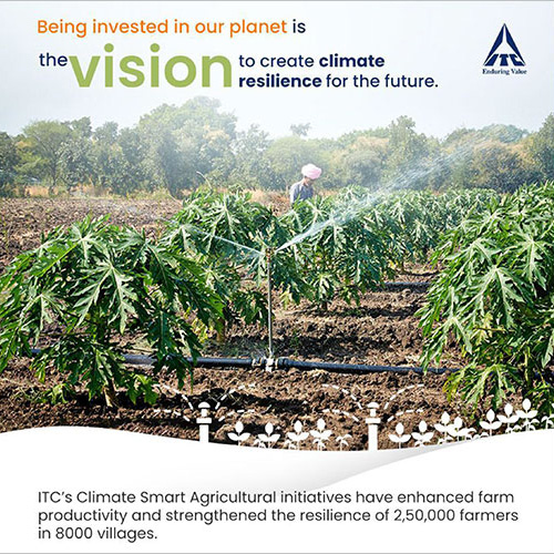 ITC's Climate Smart Agricultural initiatives