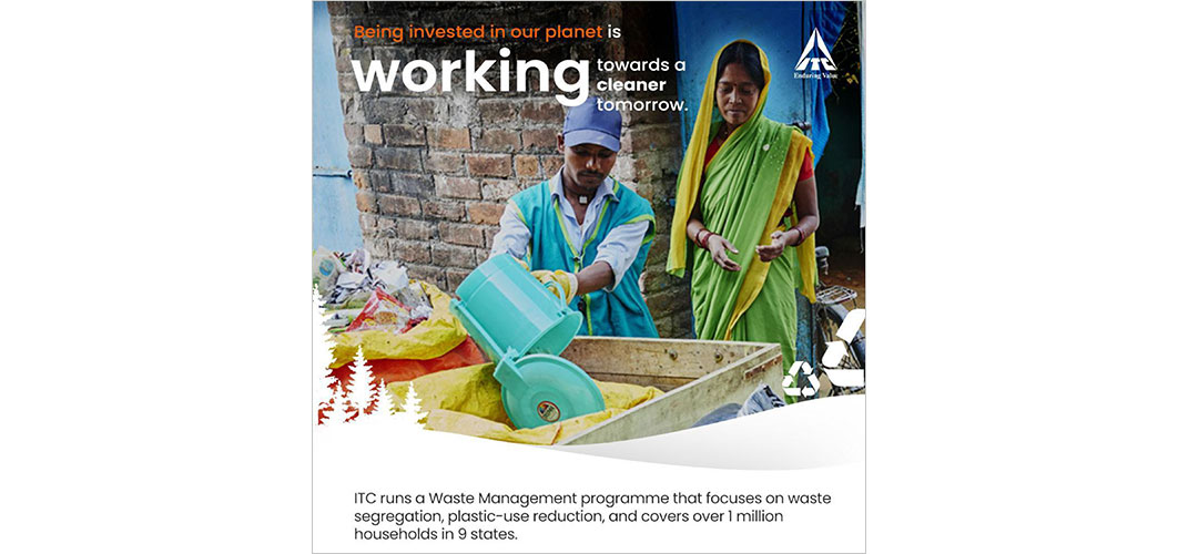 ITC runs a Waste Management programme
