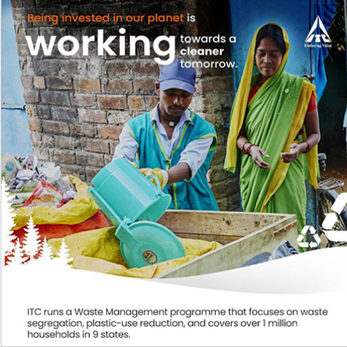 ITC runs a Waste Management programme