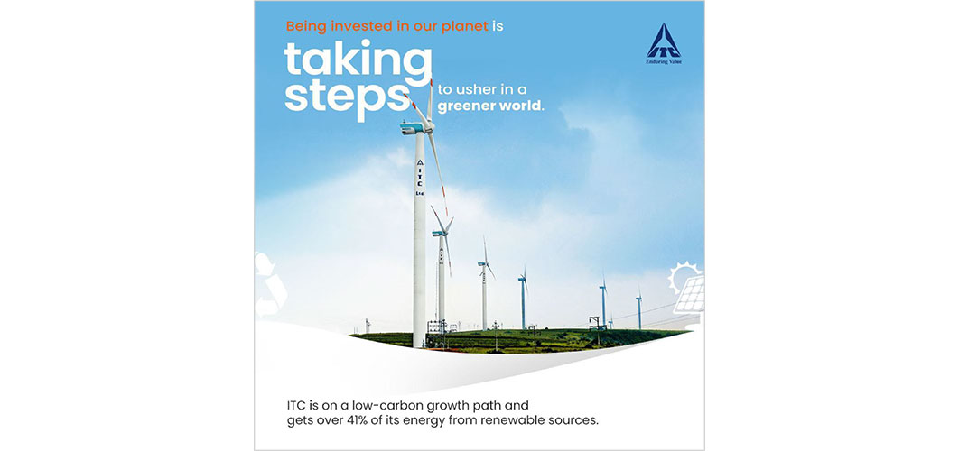 ITC is on a low-carbon growth path
