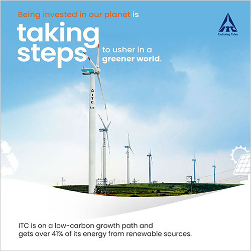 ITC is on a low-carbon growth path