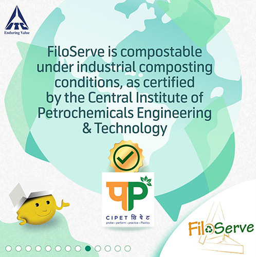 FiloServe is compostable under industrial composting conditions