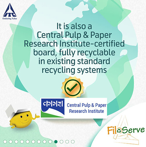 FiloServe is certified by Central Pulp & Paper Research Institute