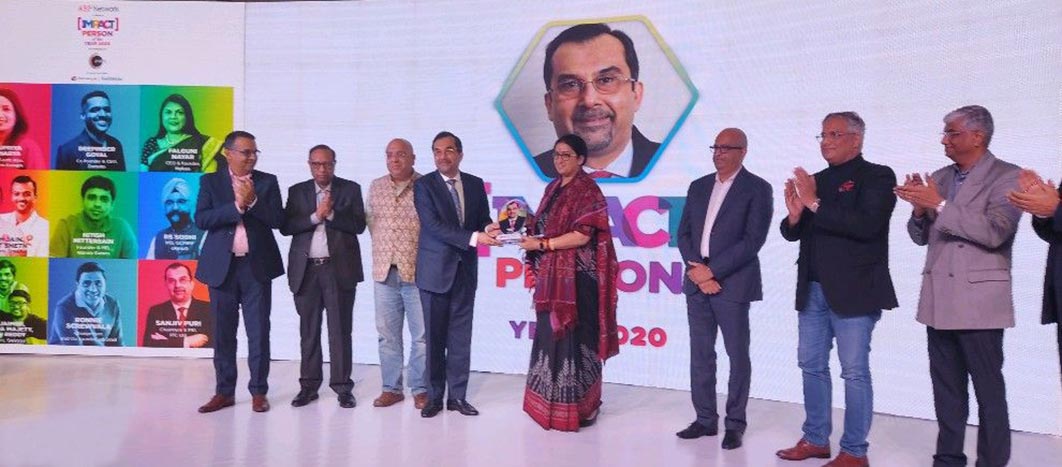 Mr. Sanjiv Puri wins the 'The IMPACT Person of the Year, 2020 Award'