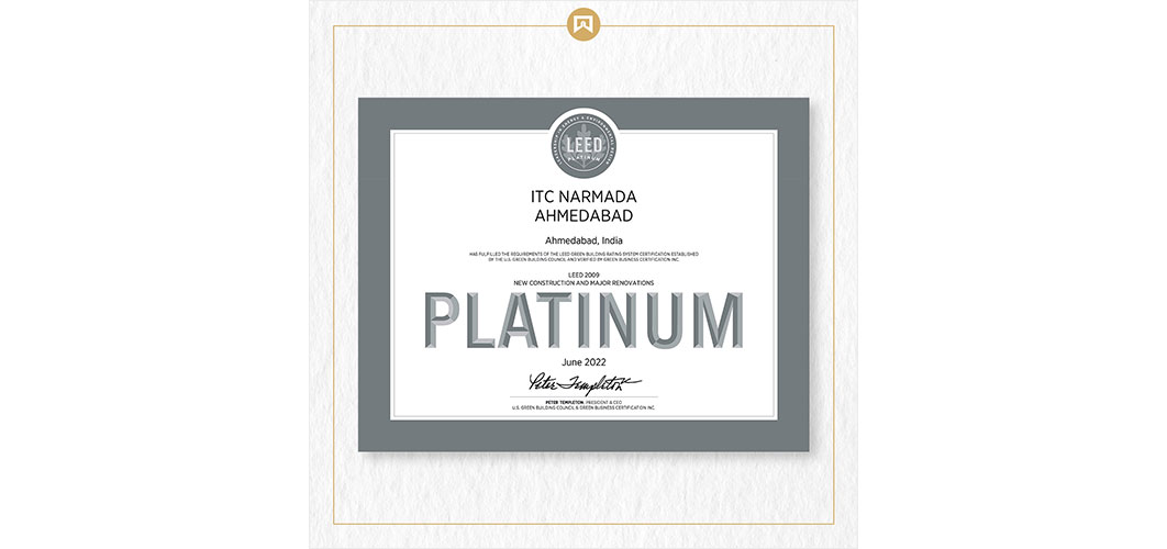 LEED Platinum certification